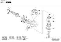 Bosch 0 601 773 737 GBR 14 CA Concrete Grinder Spare Parts